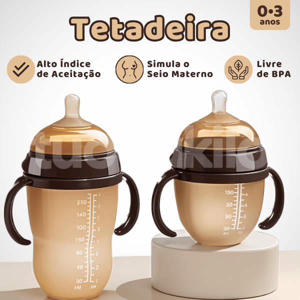 Mamadeira Tetinha da Mamãe: O Melhor para o Seu Bebê!