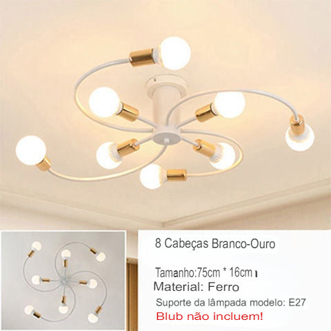 Ilumine Seu Espaço com Elegância: A Luminária de Luxo Berlin LED que Combina Design e Funcionalidade!