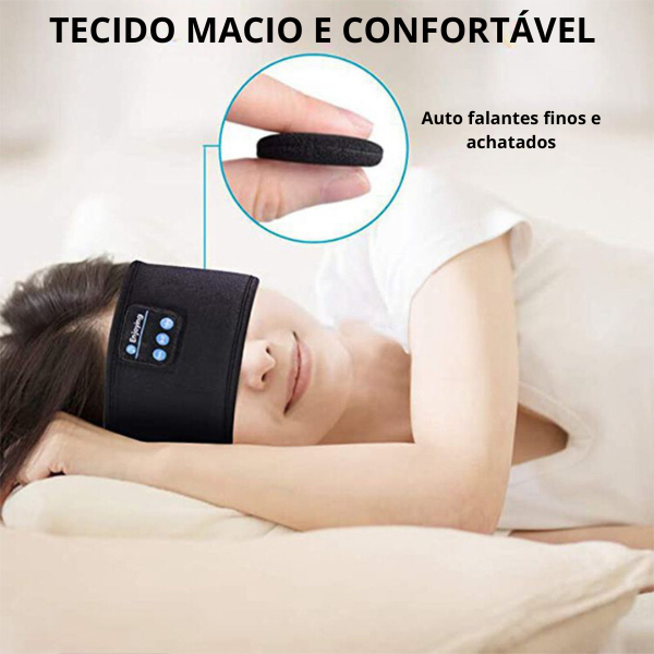 fonesleep sem Fio Bluetooth: A combinação perfeita de conforto e estilo para sua rotina.também como máscara de dormir, bloqueando ruídos indesejados para um descanso tranquilo!