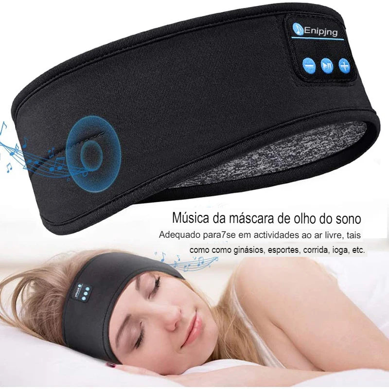 fonesleep sem Fio Bluetooth: A combinação perfeita de conforto e estilo para sua rotina.também como máscara de dormir, bloqueando ruídos indesejados para um descanso tranquilo!